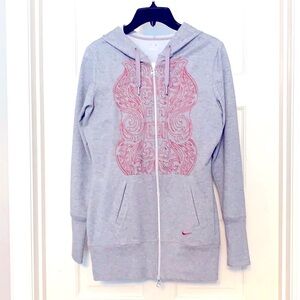 Nike FitDry Zip Hoodie w/Embroidery Details